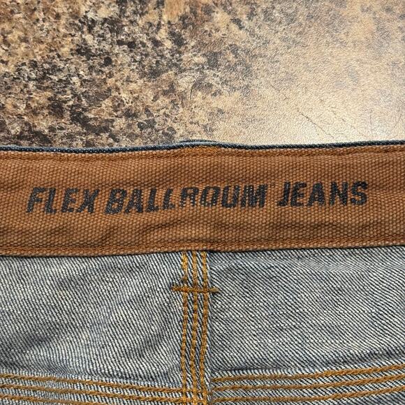 Duluth Trading Co Mens Jeans Flex Ballroom Workwear Casual Denim Blue Size 44x28 - Picture 3 of 5